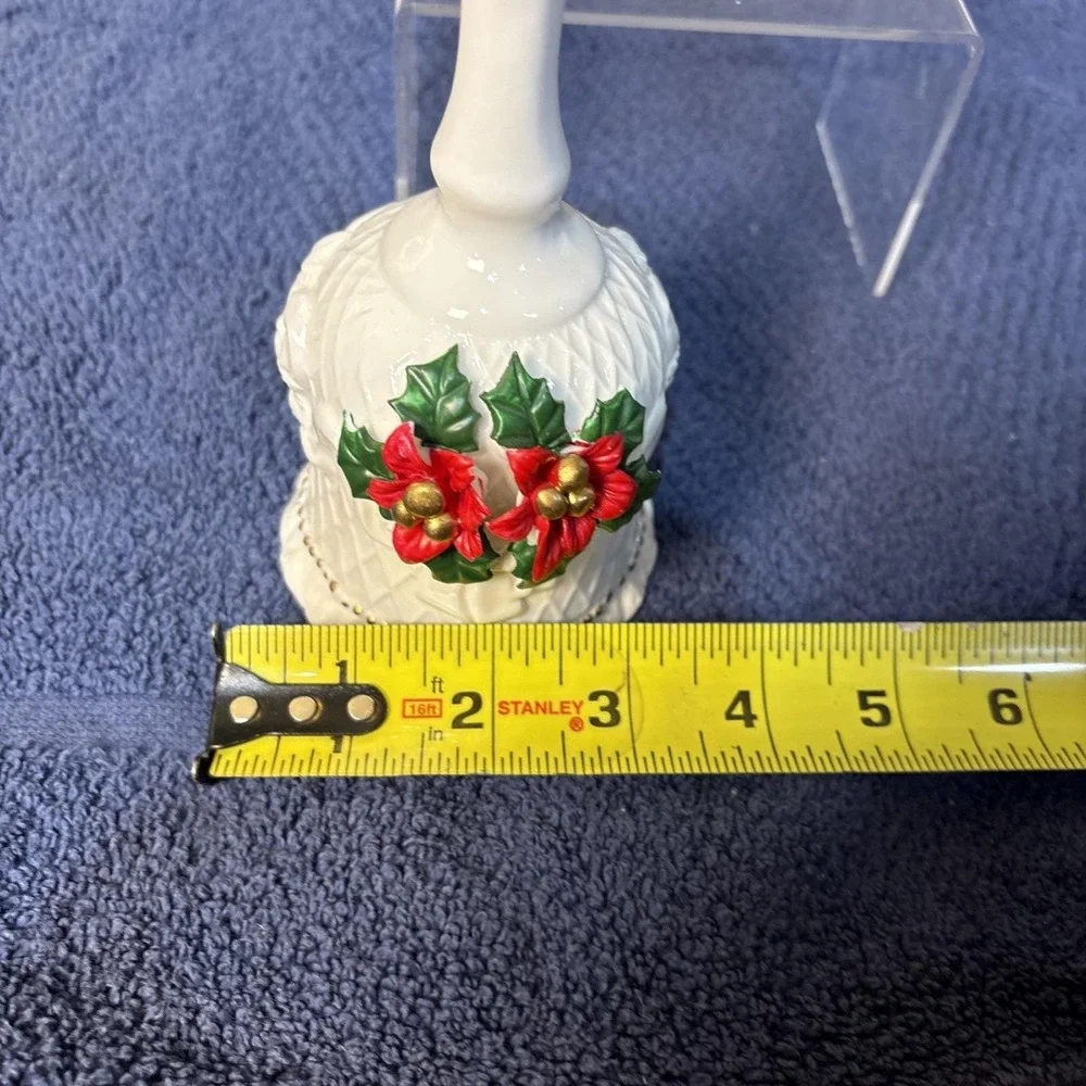Christmas Holly Bell Vintage 6